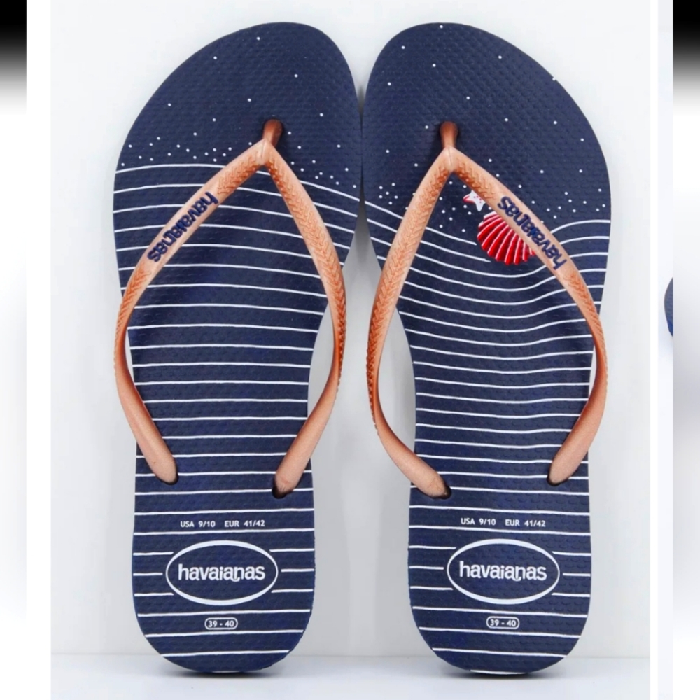 NWOT Havaianas flip flops